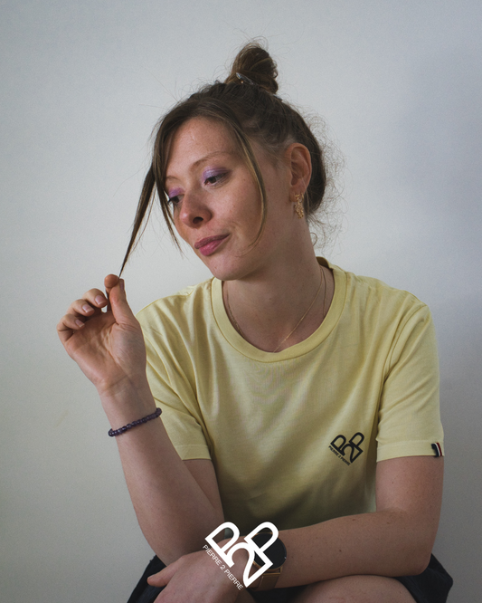 T-shirt jaune réséda